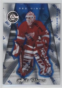 1997 Pinnacle Totally Certified Platinum Blue Player's Club /299 Mike Vernon HOF