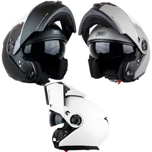 G-Mac Axis Evo 2.0 ECE 22.06 P&J Pinlock Ready Flip Front Motorcycle Helmet - Picture 1 of 37