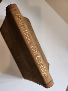 Golden Hours With Samuel Coleridge - Leather Bound - Illus H K Elcock - 1920s - Imagen 1 de 12