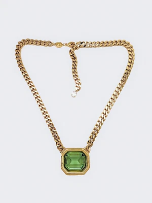 Nuevo Collar Colgante Milenia Verde Oro Marca SWAROVSKI 100% Auténtico 5671583 Foto 1 de 3