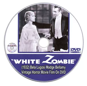 White Zombie (1932) Bela Lugosi Madge Bellamy Vintage Horror Movie Film On DVD - Picture 1 of 7