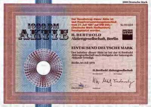 Berthold fototype 1979 Berlin 1000 DM Stuttgart Offenbach Hamburg St. Petersburg - Bild 1 von 1