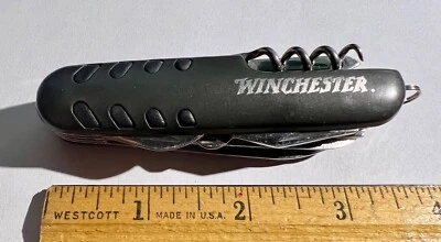 Llavero Navaja de Bolsillo Winchester Multiusos Vintage Acero Inoxidable 3" Foto 1 de 4