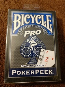 Collectible Playing Cards BICYCLE PRO POKER PEEK ProCut Edges Deck - Picture 1 of 2