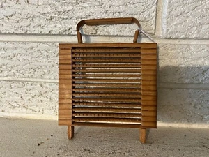 ANTIQUE WOODEN GRATER GINGER HORSERADISH ROOT SLICER PEELER WOOD - Picture 1 of 6