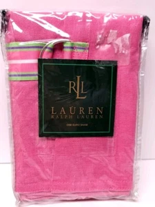 NEU Ralph Lauren Hampton Beach Club Pink Euro Schein Canvas 26" x 26" im Paket - Bild 1 von 5