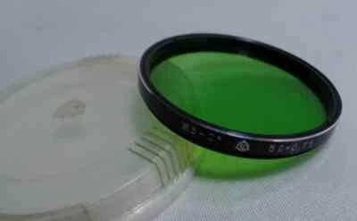 a Yellow Green 2x LZOS 52x0.75mm Russian Vintage Light Filter 52mm for Lens 1786 - Image 1 of 2