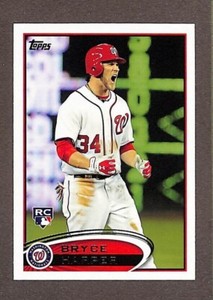 2012 Topps #661 Screaming SP Bryce Harper Rookie