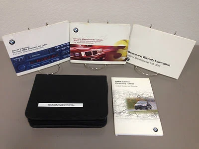 BMW Serie 3 318i 318is 323i 323is 328i 328is 1999 manual del propietario OEM Foto 1 de 4