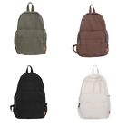 Women Canvas Backpack Student Backpack Laptop Backpack Large Capacity Backpack