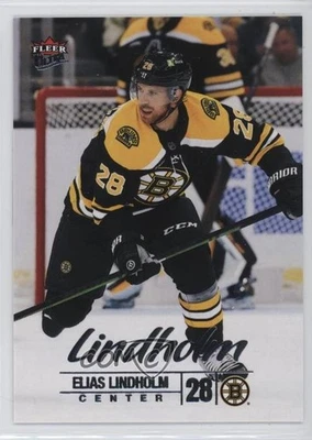 2024-25 Upper Deck Fleer Ultra Silver Foil Elias Lindholm #139 - Image 1 of 2