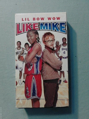 Like Mike VHS 2002 Lil Bow Wow NBA  **TESTED** Fast Shipping Foster Care Foto 1 de 3