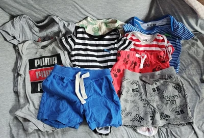 Bebé Niño Primavera/Verano Ropa Pantalones Cortos Manga Corta Prendas para el torso Pijama Disney Puma Foto 1 de 4