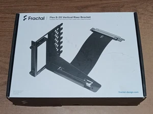 Fractal Design Flex B-20 PCIe 3.0 x16 Pionowy pionowy riser GPU z uchwytem *UŻYWANY* - Zdjęcie 1 z 7