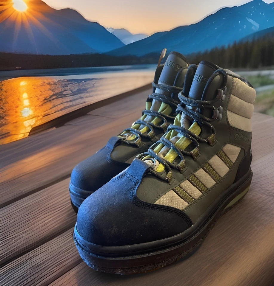 Botas de Encuentro Orvis Hombres 12 Pesca con Mosca Suela de Fieltro Vadeo Senderismo Cabinacore 8R7X Foto 1 de 4