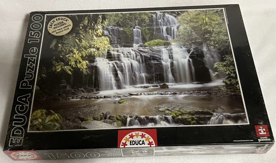 Quebra-cabeça Educa 1500 peças cachoeiras - Imagem 1 de 1