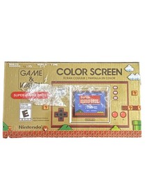 Nintendo Game and Watch Super Mario Bros Color Screen Handheld Video Game SEALED
