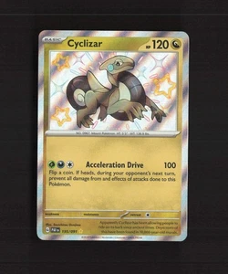 Cyclizar 195/091 Paldean Fates Shiny Holo Rare Pokemon Card NM - Picture 1 of 10