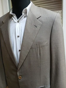 ⭐️ ABRIGO DEPORTIVO BRIONI PALATINO SUPER 150 LANA GRIS 52/42 REGULAR ⭐️ - Imagen 1 de 9