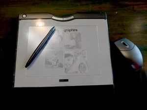 Wacom Digital Creative Drawing Pad Graphire Wireless Bluetooth Tablet 6x8 W/box - Photo 1/7