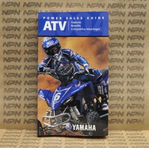 Yamaha ATV Power Sales Guide 2004 Specs Dealer Manual Grizzly Kodiak Raptor - Picture 1 of 9