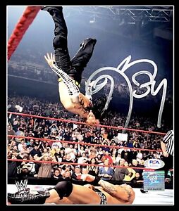 WWE JEFF HARDY HAND SIGNED ORIGINAL 8X10 PHOTO FILE PHOTO WITH PROOF AND PSA COA