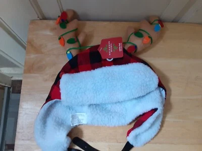 Sombrero de reno ajustable de 17 pulgadas para niños NUEVO CON ETIQUETAS Foto 1 de 2