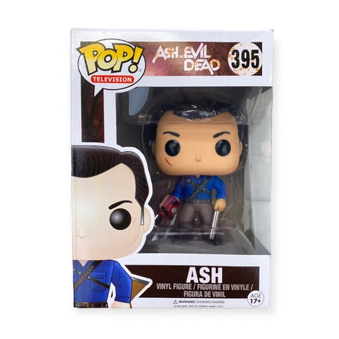 Funko Pop! Evil Dead Ash #395 Vaulted ASH VS EVIL DEAD (EXCELLENT CONDITION) Cover