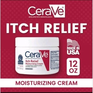 CeraVe ITCH RELIEF MOISTURISING CREAM - Relieves Itching & Skin Irritations 340g - Picture 1 of 6