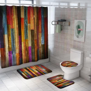 Tapa de asiento de inodoro alfombra de baño tapete de asiento de inodoro - Imagen 1 de 17