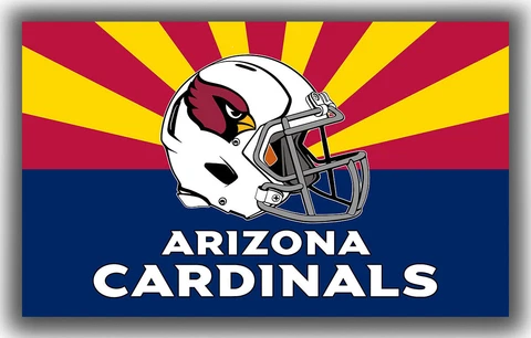 Arizona Cardinals Football Team Helmet Flag 90x150cm3x5ft Fan Best Banner Cover