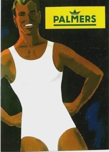 Original vintage poster PALMERS UNDERWEAR MEN'S FASHION c.1960 - Bild 1 von 1