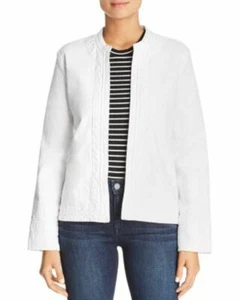 PARKER SMITH Emerson White Denim Open Front Jacket sz XL NWT $248 - Picture 1 of 5