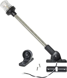 12V Marine Boat Yacht Pontoon Navigation Anchor Light 360 Degrees All around Nat - Picture 1 of 7