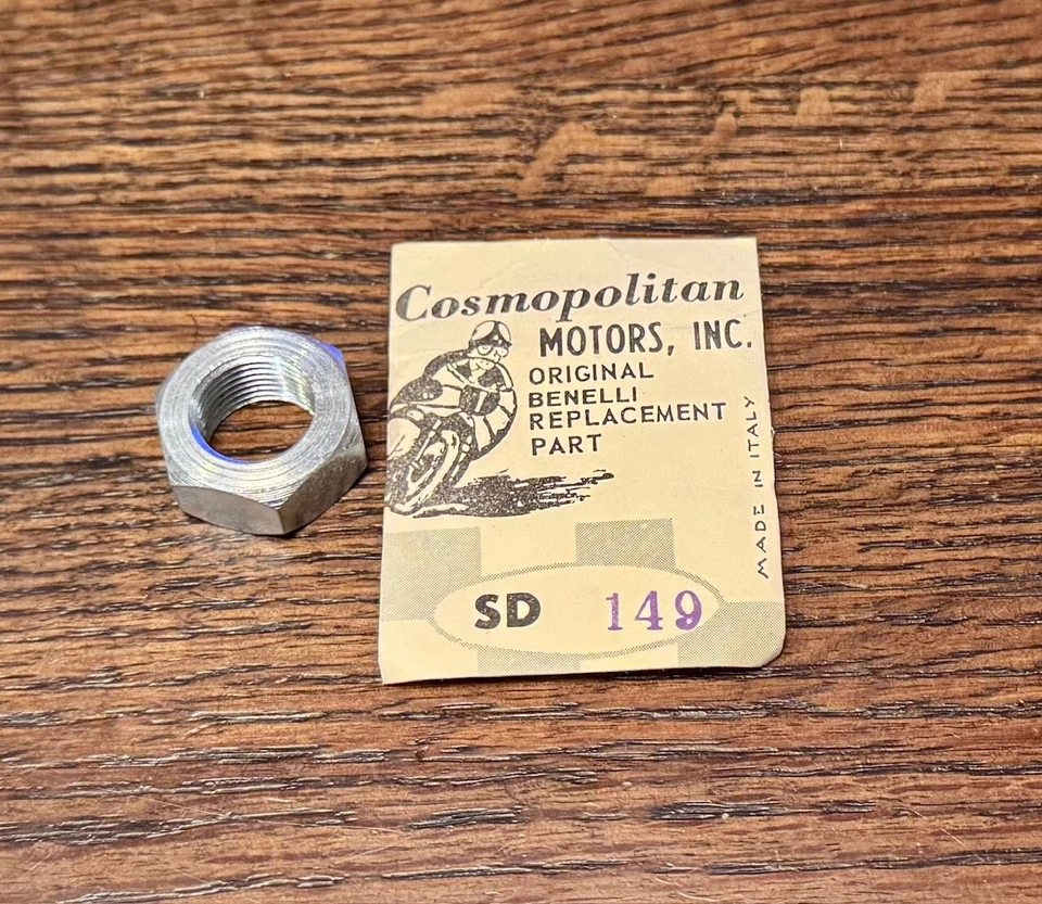 Tuerca eje rueda trasera Benelli & Motobi 125cc 200cc Sprite 250cc Barracuda Foto 1 de 1
