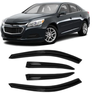 4Pcs Window Visor For 2013-2015 Chevrolet Malibu, 2016 Malibu Limited - Picture 1 of 9