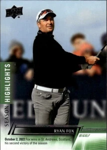 2024 Upper Deck Golf Ryan Fox - Picture 1 of 2