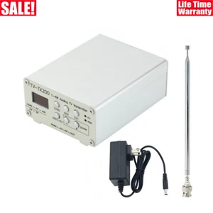 TV-TX200 VHF/UHF Analog TV Transmitter HD/AV Input Analog Signal Transmitter - Zdjęcie 1 z 11