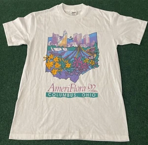 Vintage AmeriFlora 1992 Dandelions Single Stitch Made in USA T-shirt Size M - Picture 1 of 11