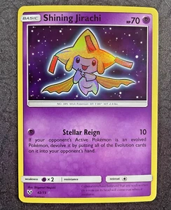 Shining Jirachi 42/73 SHINY HOLO RARE Shining Legends Pokemon TCG 2017 NM - Picture 1 of 3