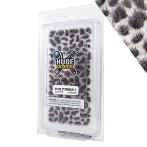 Huge Miniatures Otherworld Tufts, White Huge Minis – 100 Self-Adhesive Tufts - Picture 1 of 4