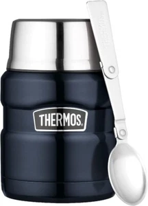 Thermos Stainless King Vacuum Insulated Food Jar, 470Ml, Midnight Blue, SK3000MB - Picture 1 of 4