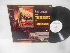 rare LOU SNIDER nr mint vinyl lp PLAYS YESTERDAYS AND TOMORROWS - Bild 1 von 3