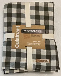 Cuisinart 60x84 Zoll grün kariert Baumwolle/Polyester Tischdecke Maschinenwäsche Neu mit Etikett - Bild 1 von 4