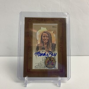 2023 Topps Allen & Ginter - Mini Framed Auto #MA-MBE Mandy Bell