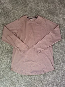 Kenneth Cole Tech LS T-Shirt Active Desert Mauve Men's Size Large - Picture 1 of 7