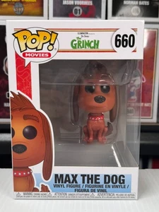 Funko Pop! Max the Dog #660 The Grinch 2018 Movies Vaulted Collectible Figure - Picture 1 of 6