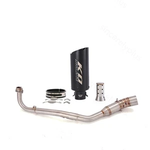 Silenciadores de tubo de escape delantero deslizables para Kawasaki Z125 Pro 2017-2023 motocicleta - Imagen 1 de 8