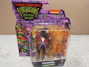Playmates Toys Teenage Mutant Ninja Turtles: Splinter Action Figure ~NEW - Picture 1 of 12