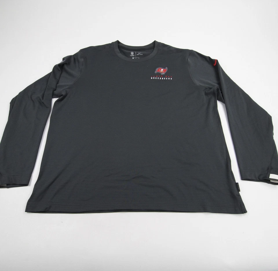 Tampa Bay Buccaneers Nike NFL On Field Camisa Manga Larga Para Hombre Peltre Usada Foto 1 de 1